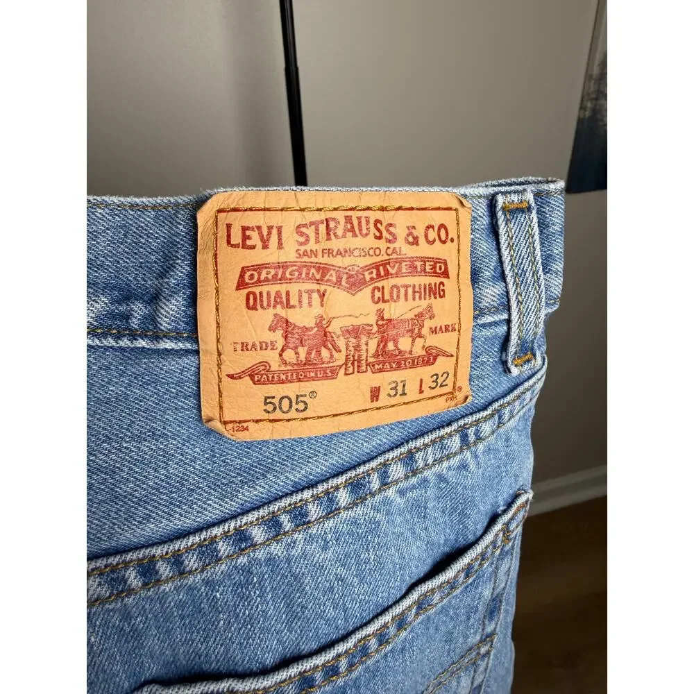 Levi's 505 Vintage W31 L32 100% Cotton
